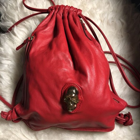 Prison Art Small Leather Backpack - Picture 3 of 5